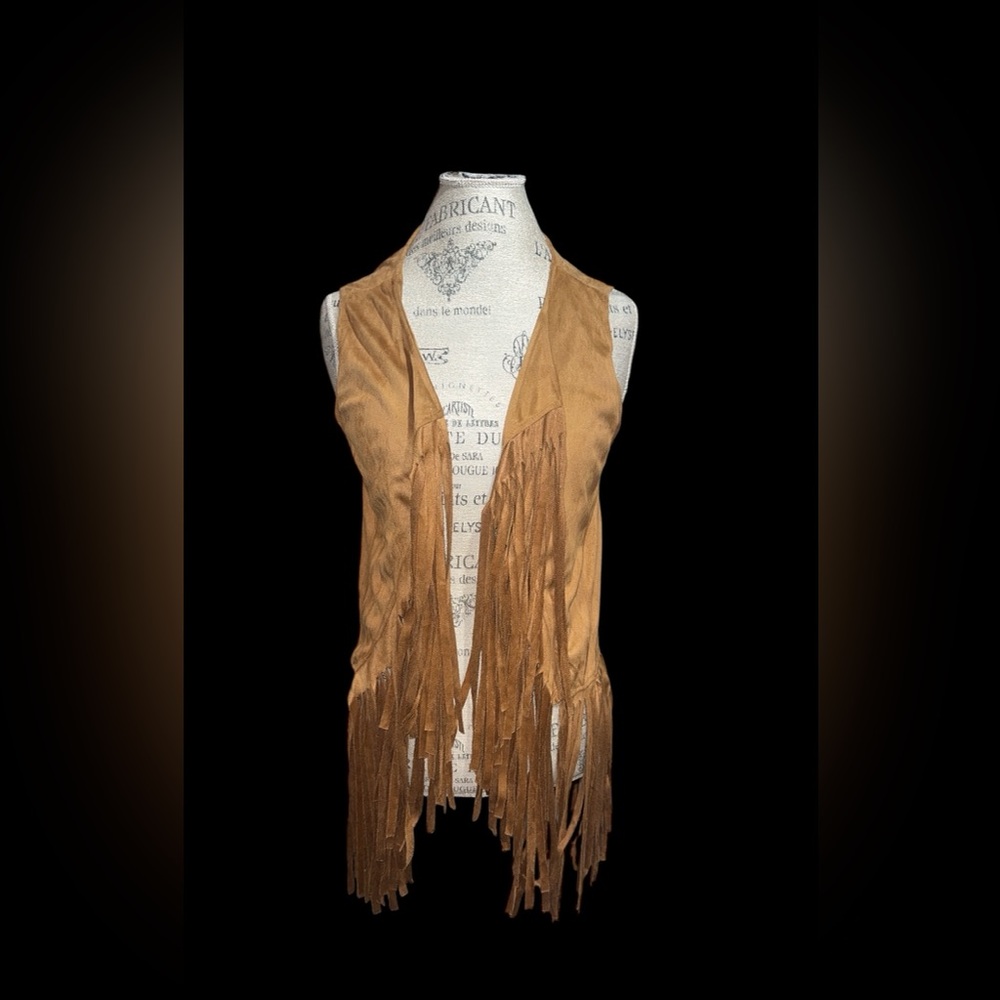 Fringed Sleeveless Vest